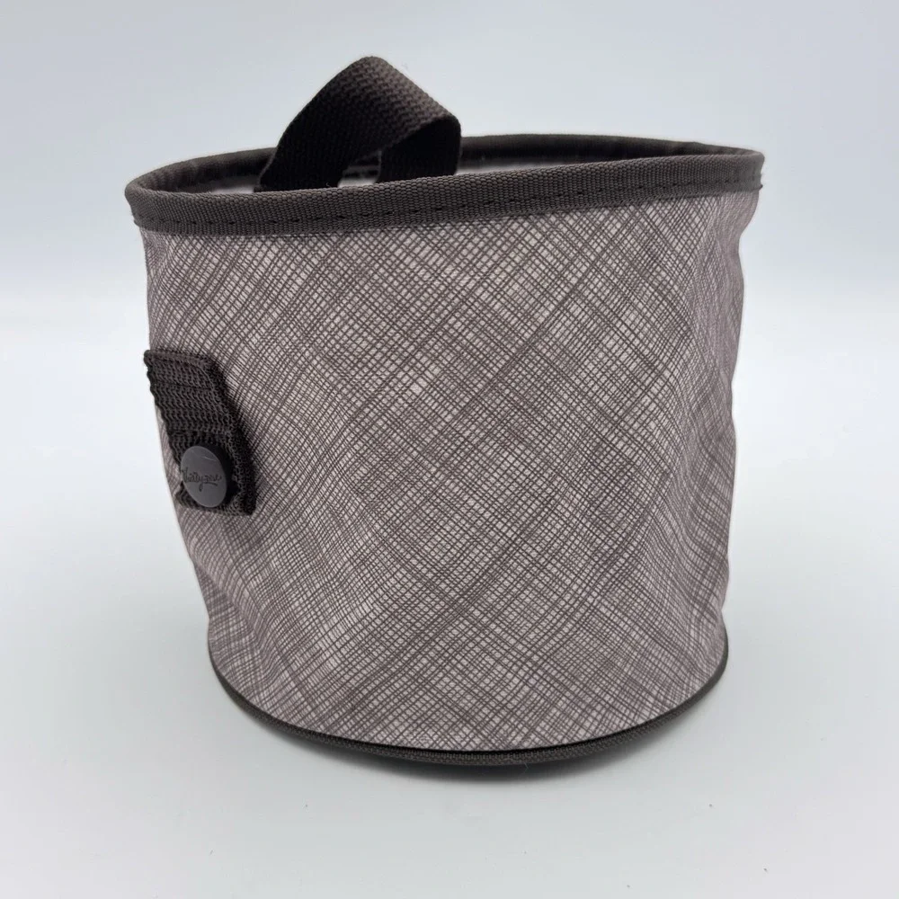 Thirty-One Oh-Snap Bin Taupe Cross Pop Retired New No Tags 31 Snap Pocket 6